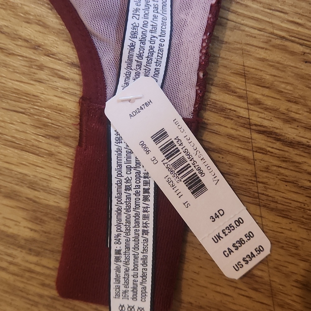NWT VS 34D lace Body by Victoria - Picture 8 of 10